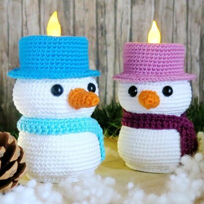 Tealight Holder - Snowman