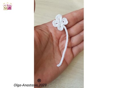 Crocheted shamrock 5