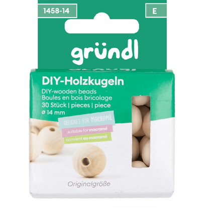 Gründl DIY Wooden Balls 14mm