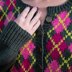 Chic Highland Argyle Cardigan