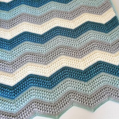 Calming Puff Wave Blanket