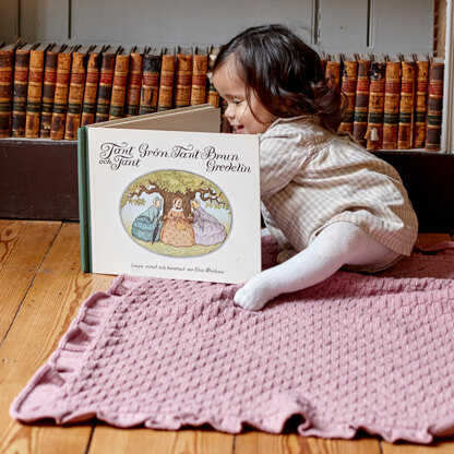 Jennifer Blanket - Knitting Pattern for Kids in MillaMia Naturally Soft Merino