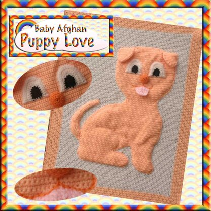 Animal Baby Blanket - Puppy Love