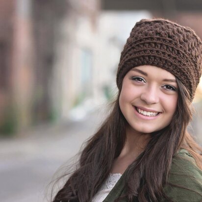 The Lil Puff Beanie with Messy Bun Option 049