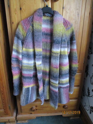 Cosy and Colourfull Chunky Cardigan