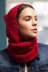 Red Scoodie Hooded Scarf