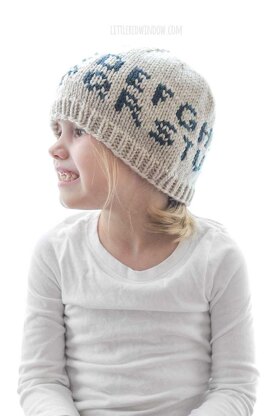 ABC Alphabet Hat