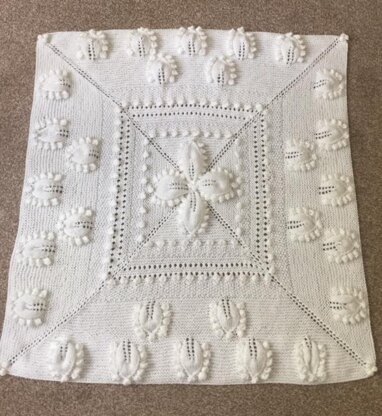 GLORIA baby blanket/shawl