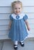 Toddler Crocheted Dress with Slip Printable