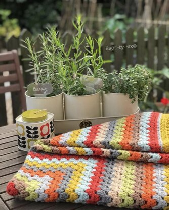 Vintage inspired Granny Blanket