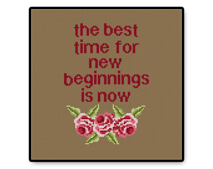 New Beginnings - PDF Cross Stitch Pattern