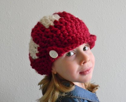 Peppermint Swirl Cap
