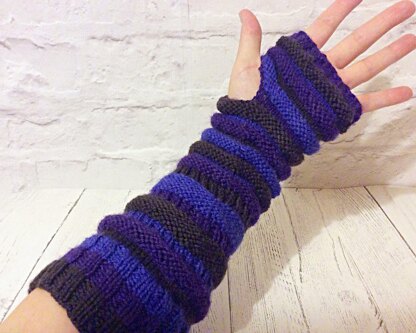 Ridged Armwarmers