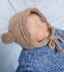 Baby Bear Knit Bonnet 0-12m