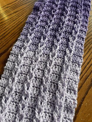 Shades of Lavender Scarf