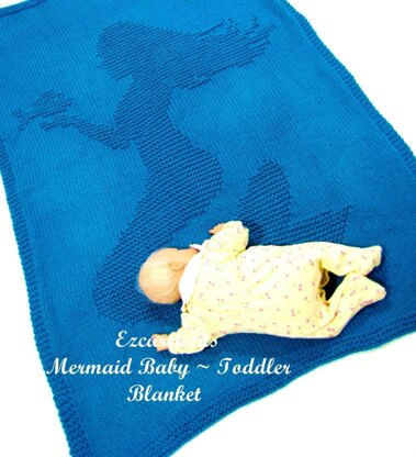 Mermaid Baby & Toddler Blanket