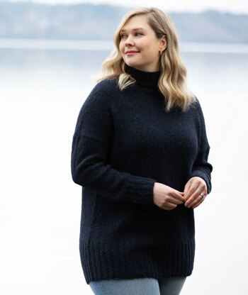 Churchmouse Studio Everyday Pullover in Rowan Alpaca Classic/Softyak DK PDF