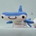 Hank the Hammerhead Shark - US Terminology - Amigurumi