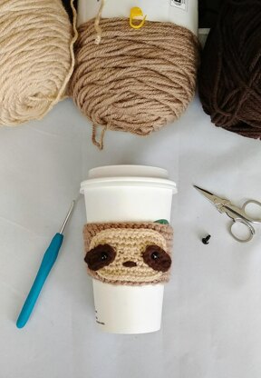 Sloth Cup Cozy