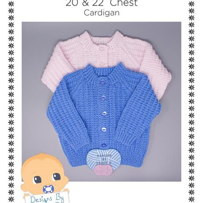 Lewis unisex baby cardigan 20" & 22" chest