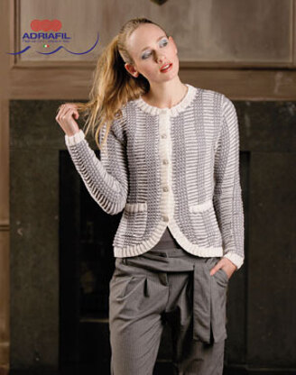 Meryl Cardigan in Adriafil Avantgarde - Downloadable PDF