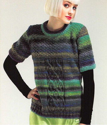 Relax Sweater in Noro Kureyon - Downloadable PDF