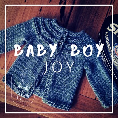 Baby Boy Joy Cardigan