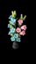 Crochet Canterbury bells flowers