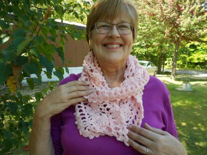 Passion Flower Infinity Scarf