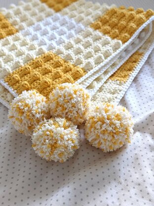 Lemon Drops Baby Blanket