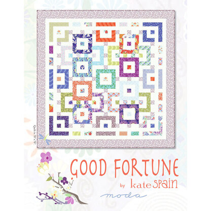 Moda Fabrics Good Fortune Quilt - Downloadable PDF