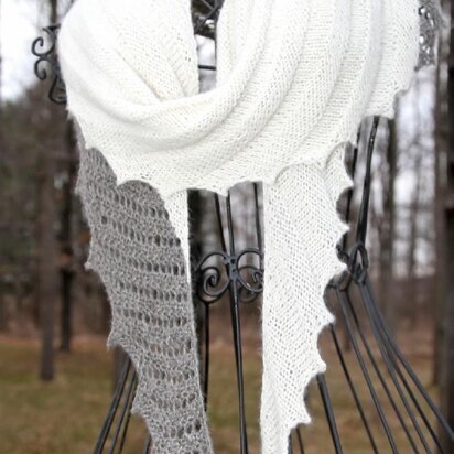 Pleated Shawl 2