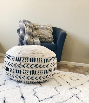 The Tulum Floor Pouf