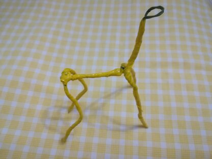 Toy Knitting Patterns -Knit Deer baby soft toy from yarn, knitting gift