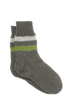 Men's Business Casual Socks in Lion Brand Wool-Ease - 90188AD