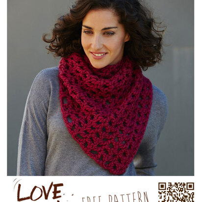 Scarf in Katia Love Wool