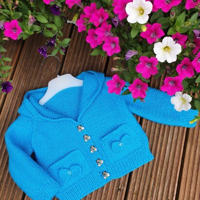 Cornflower jacket in Stylecraft Special DK
