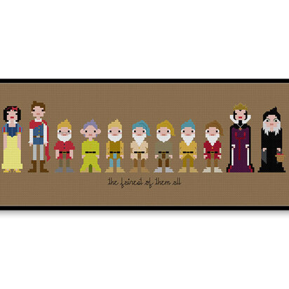 Snow White - PDF Cross Stitch Pattern