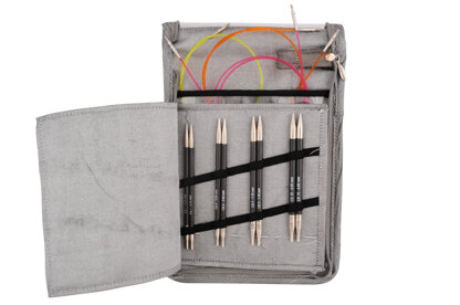 Knitter's Pride Karbonz Normal Interchangeable Deluxe Needle Set (Set of 9)