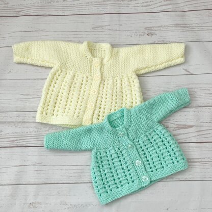 Baby Cardigan Knitting Pattern #702