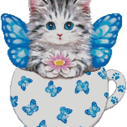 Butterfly Kitty Cup - #12429-KH
