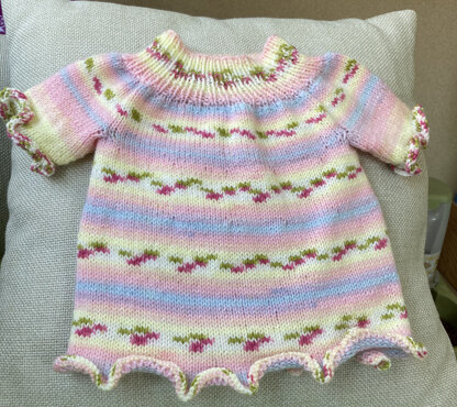 Ruffled Summer Top Knitting pattern by Elena Nodel | Knitting Patterns ...