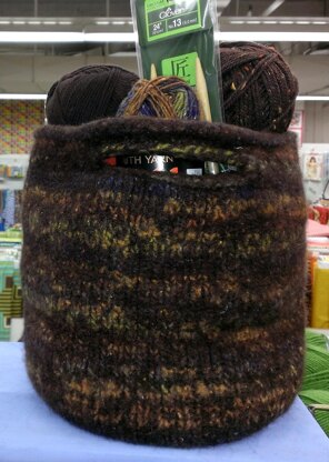 Felted Bucket Bag