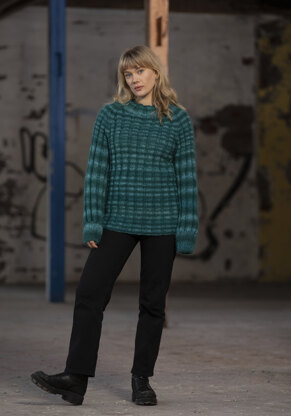 Lara Sweater in Viking of Norway Nordlys and Kid Silk - UK-2205-3 - Downloadable PDF