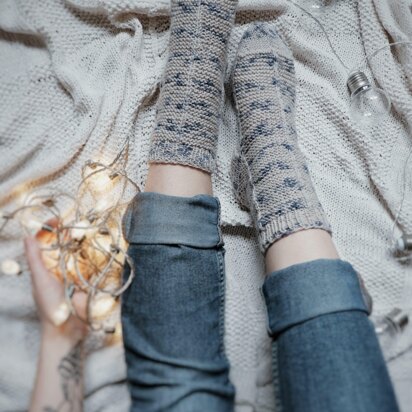 November Fog Socks - knitting pattern