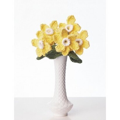 Daffodil Bouquet in Lily Sugar 'n Cream Solids 4-ply Worsted - Downloadable PDF