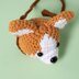 Corgi Dog's Head Car Hanging