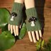 Mushroom Fingerless Gloves