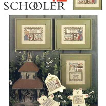 Prairie Schooler Wedding & Birth Samplers IV - PS122 -  Leaflet