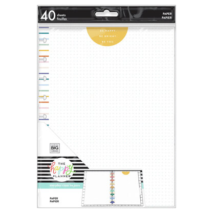 The Happy Planner Bright Fun Classic Fill Paper